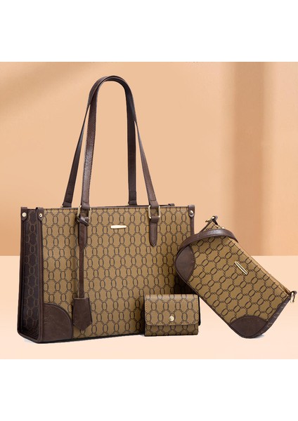 Çanta Moda Trendi Omuz Çantası Presbiyopi Retro Crossbody Çanta Büyük Kapasiteli Anne ve Kızı Çanta (Yurt Dışından) modelleri
