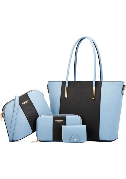 Modaya Uygun Renk Uyumlu Kadın Çantaları, Kadın Çantaları, Omuz Çapraz Askılı Çantalar, Kayınvalide Çantaları, Dört Parçalı Kadın Çantaları (Yurt Dışından) modelleri