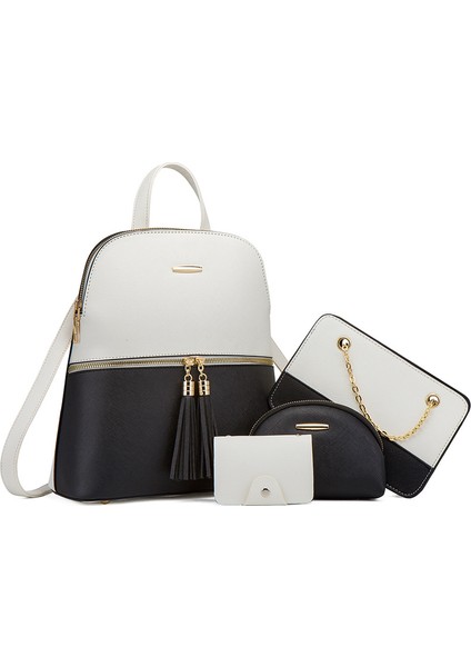 Modaya Uygun Renk Uyumlu Kadın Çantaları, Kadın Çantaları, Omuz Çapraz Askılı Çantalar, Kayınvalide Çantaları, Dört Parçalı Kadın Çantaları (Yurt Dışından)