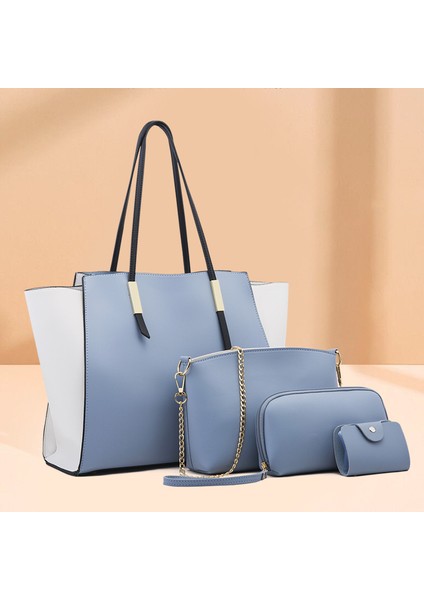 Modaya Uygun Renk Uyumlu Kadın Çantaları, Kadın Çantaları, Omuz Çapraz Askılı Çantalar, Kayınvalide Çantaları, Dört Parçalı Kadın Çantaları (Yurt Dışından) fiyatları