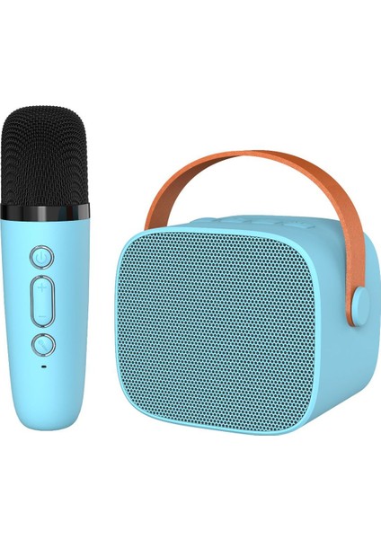 Taşınabilir Mini Kablosuz Mikrofon Entegre Bluetooth Ses Açık Hava Karaoke Ev Mikrofon Seti (Yurt Dışından)