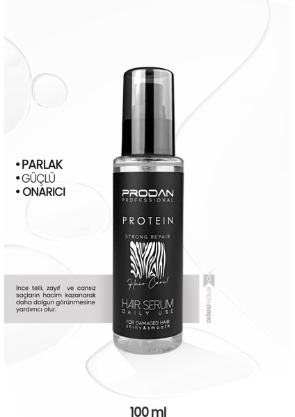 Protein Saç Serumu | Güçlendirici | Isı Koruyucu-100 Ml fiyatları