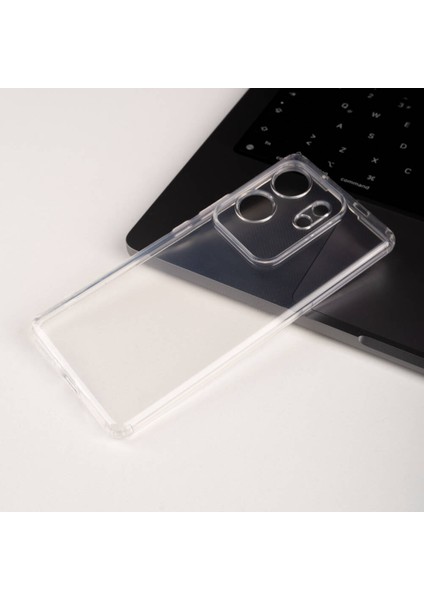 Infinix Zero 30 4g Uyumlu Cpt Kılıf Zore 2mm Anti Shock Silikon-Renksiz