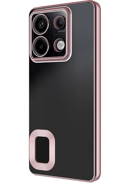 Xiaomi Poco M6 Pro 4g Uyumlu Cpt Kılıf Kamera Korumalı Logo Gösteren Zore Omega Kapak-Gold fırsatları