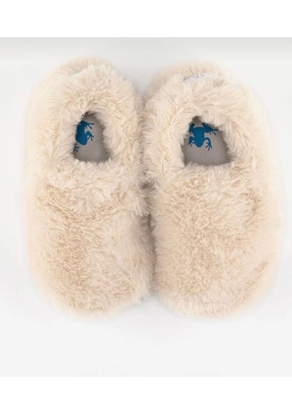 Furry Furry Kırık Beyaz Barefoot Patik