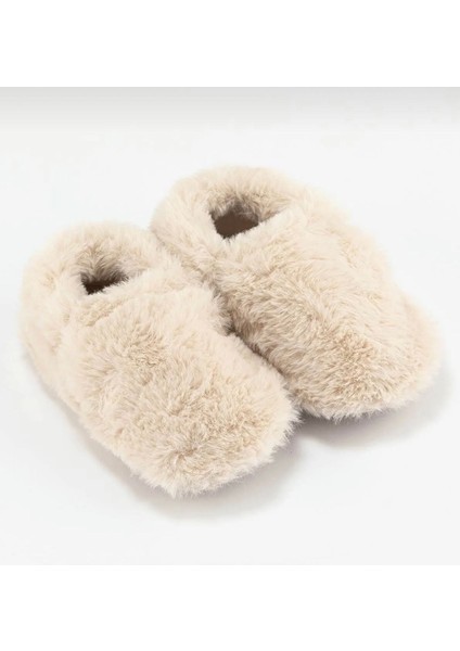 Furry Furry Kırık Beyaz Barefoot Patik fiyatları