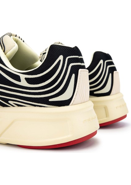 Erkek Tekstil Siyah/kemik Sneakers & Spor Ayakkabı 1001 REX001 Erk Ayk Y24 Black/bone indirimleri