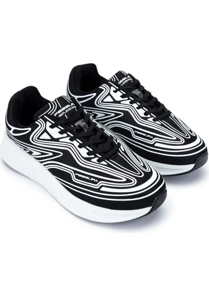 Erkek Tekstil Siyah/beyaz Sneakers & Spor Ayakkabı 1001 REX001 Erk Ayk Y24 Black/whıte fiyatları