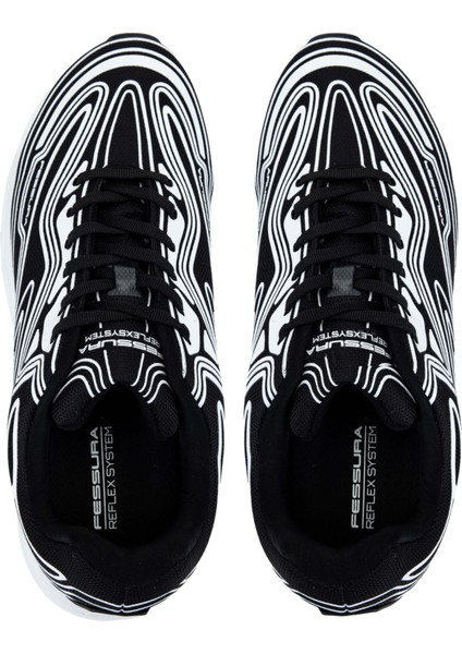 Erkek Tekstil Siyah/beyaz Sneakers & Spor Ayakkabı 1001 REX001 Erk Ayk Y24 Black/whıte indirimleri