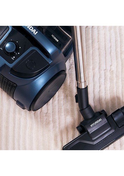 Toz Torbasız Süpürge Mavi Renk 800 Watt - HC210B