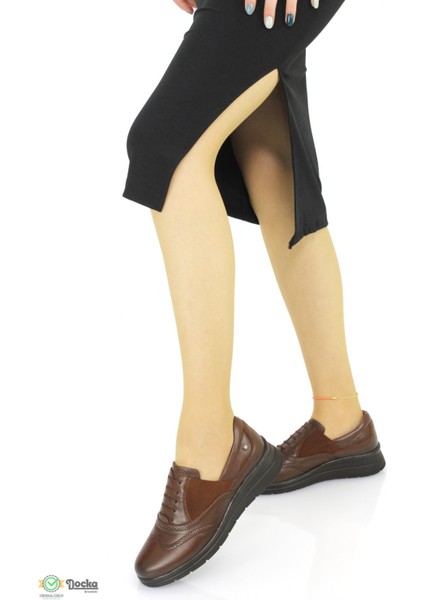 Kadın Deri Ortopedik Bağsız Mevsimlik Ayakkabı F24/CM21321 fiyatları