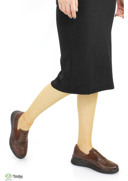 Kadın Deri Ortopedik Bağsız Mevsimlik Ayakkabı F24/CM21321 fırsatları