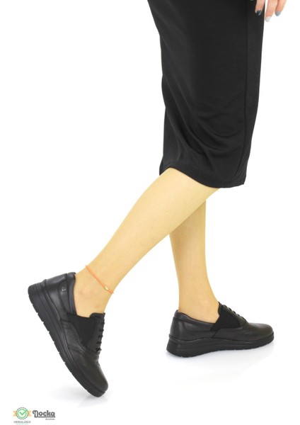 Kadın Deri Ortopedik Bağsız Mevsimlik Ayakkabı F24/CM21321 modelleri