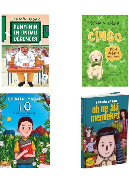 Cingo - Oh Ne Ala Memleket - Dünyanın En Önemli Öğrencisi - Lo 4 Kitap - Şermin Yaşar