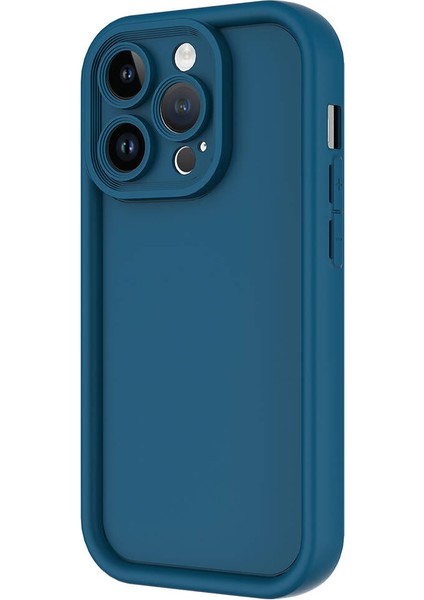 iPhone 14 Pro Max Uyumlu Hlp Kılıf Kamera Korumalı Zore Ananas Kapak-Koyu Yeşil