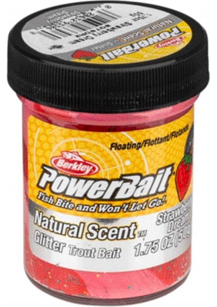 Powerbait Natural Scent Strawberry Dream