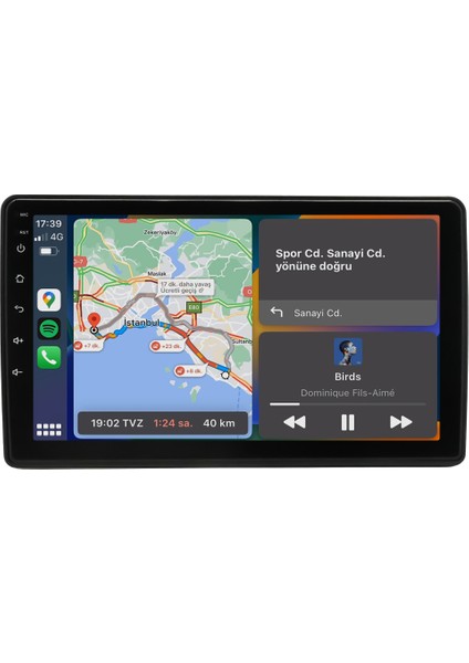 Chevrolet Captiva (2006-2011) Android 14 Multimedya Carplay 10 Inch 8 GB Ram / 128 GB Hafıza CRV-4053XAA