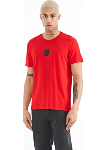 Bert Kırmızı Standart Kalıp Erkek T-Shirt - 88210