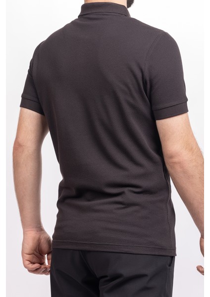 Petek Desen Polo Yaka T-Shirt modelleri