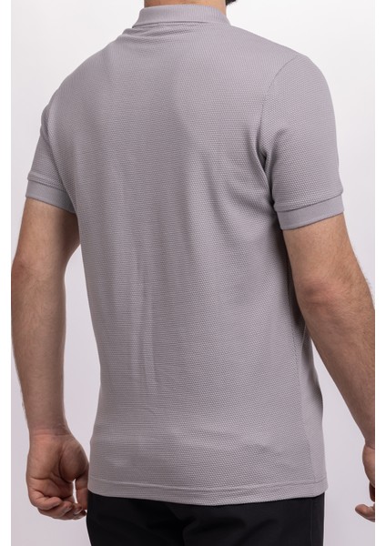 Petek Desen Polo Yaka T-Shirt fırsatları