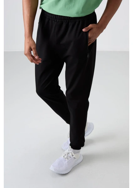 Air Jones  Rory Siyah Jogger Erkek Eşofman Alt - 84909