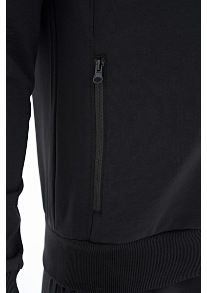 Anton Siyah Jogger Eşofman Takım - 85178 modelleri
