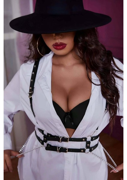 Mulvxjrt JRT02 Deri Bel ve Omuz Kemer - 815 (Mulvix) fiyatları