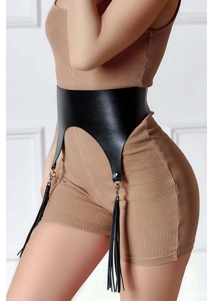 Mulvxjrt JRT02 Püsküllü Deri Korse Kemer - 788 (Mulvix) modelleri