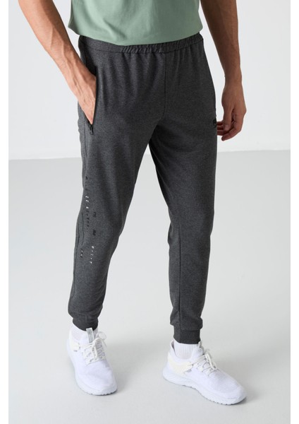 Rory Antrasit Melanj Jogger Erkek Eşofman Alt - 84909