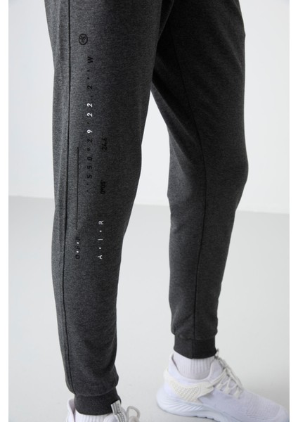 Rory Antrasit Melanj Jogger Erkek Eşofman Alt - 84909