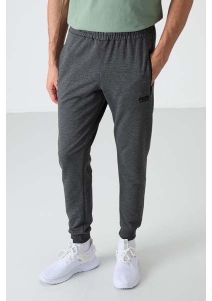 Rory Antrasit Melanj Jogger Erkek Eşofman Alt - 84909