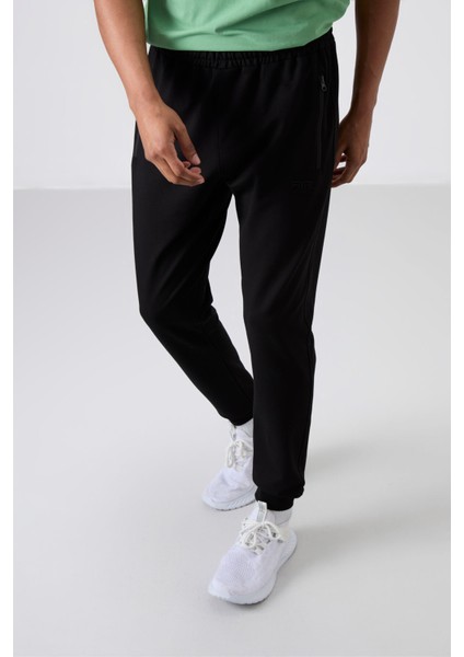 Air Jones  Rory Siyah Jogger Erkek Eşofman Alt - 84909