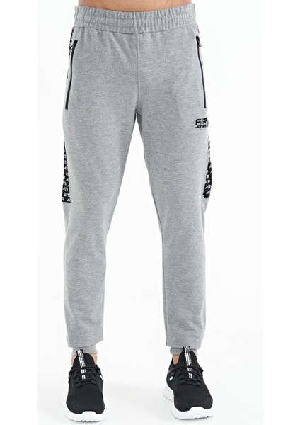 Air Jones Noah Gri Melanj Jogger Erkek Eşofman Alt - 84936