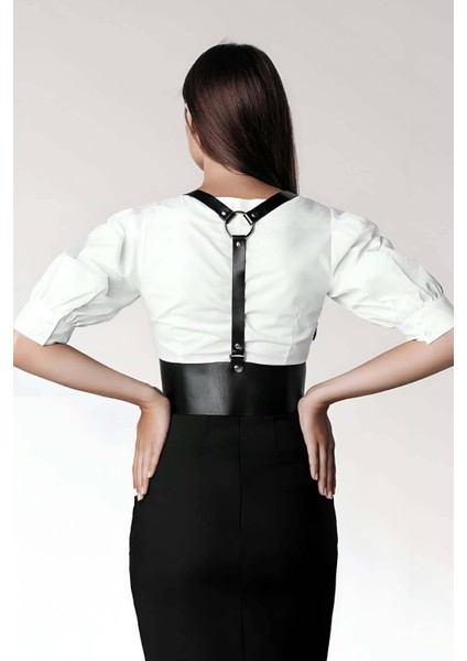 Mulvxjrt JRT02 T-Shirt, Elbise Üzeri Şık Deri Kemer - 822 (Mulvix) modelleri