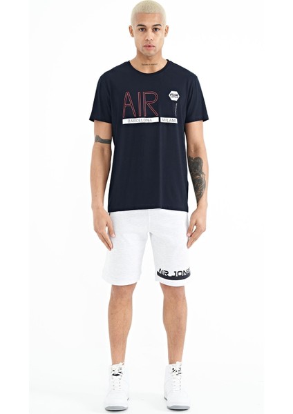 Conan Lacivert Standart Kalıp Erkek T-Shirt - 88209