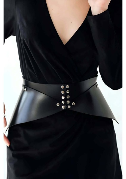 Mulvxjrt JRT02 Şık Kadın Kemer, Tarz Kadın Kemer, Elbise Üstü Deri Korse Kemer - 873 (Mulvix) fiyatları