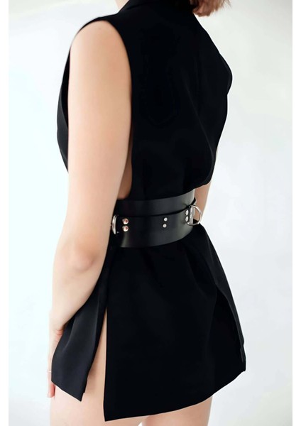 Mulvxjrt JRT02 Deri Elbise Kemeri, Şık Deri Korse Kemer - 875 (Mulvix) fırsatları