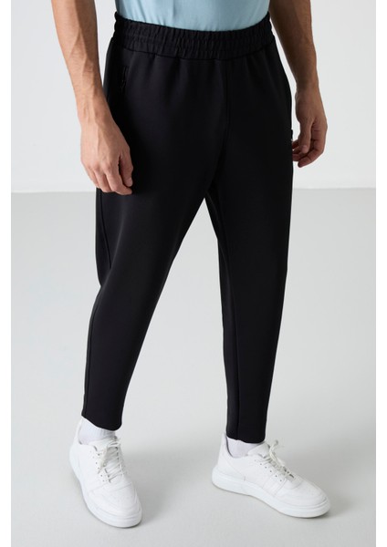 Air Jones Barton Siyah Jogger Erkek Eşofman Alt - 84952