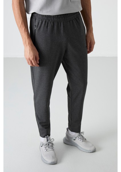 Air Jones Barton Antrasit Melanj Jogger Erkek Eşofman Alt - 84952