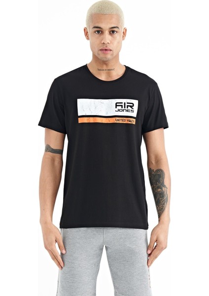 Luke Siyah O Yaka Erkek T-Shirt - 88221