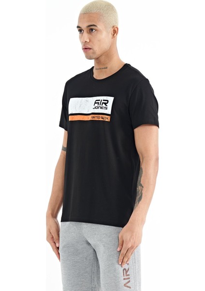 Luke Siyah O Yaka Erkek T-Shirt - 88221