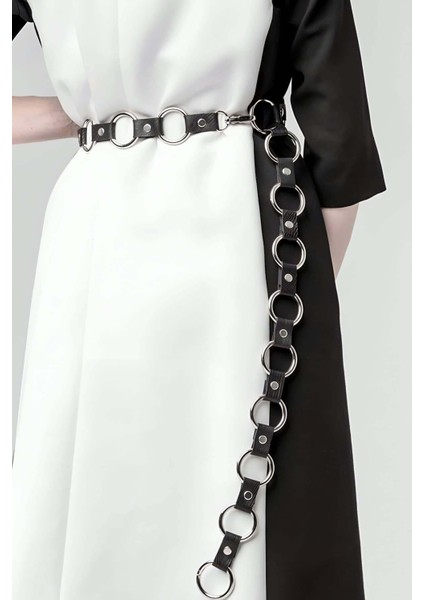 Mulvxjrt JRT02 Halkalı Şık Deri Kemer - 427 (Mulvix)