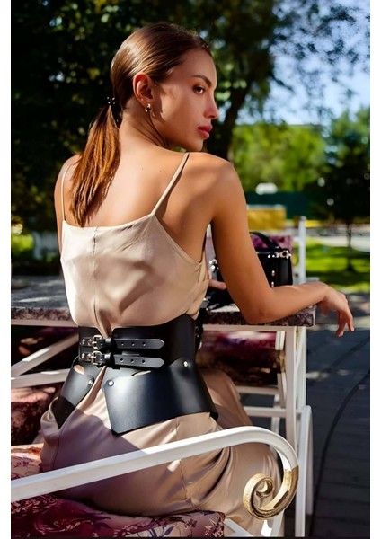 Mulvxjrt JRT02 Arkadan 2 Tokalı Şık Deri Kemer - 611 (Mulvix) fiyatları