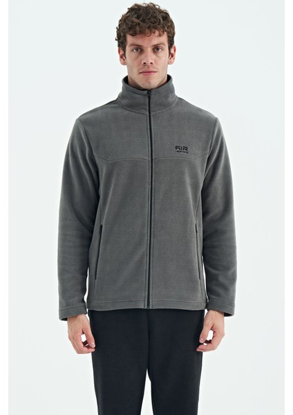 Hardy Koyu Gri Standart Kalıp Polar Erkek Sweatshirt - 88299 fiyatları