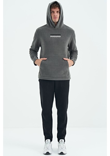 Hern Koyu Gri Erkek Polar Sweatshirt - 88301 fırsatları