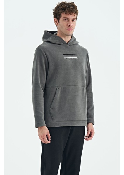 Hern Koyu Gri Erkek Polar Sweatshirt - 88301 indirimleri