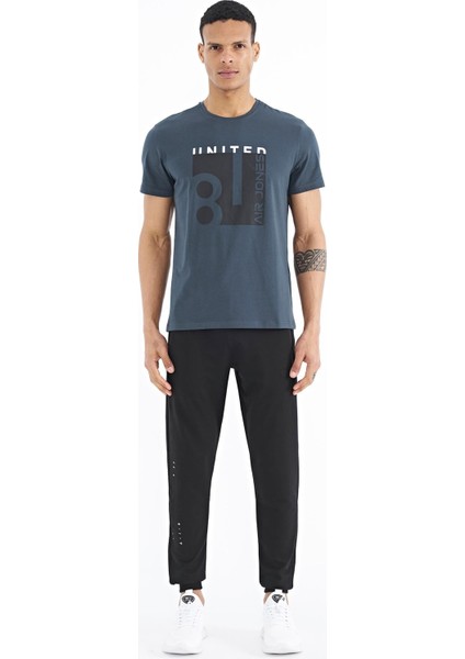 George Orman Yeşili Standart Kalıp Erkek T-Shirt - 88220