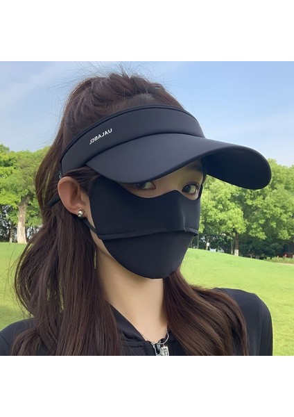 Japon Uv Güneş Koruma Şapkası Koşu Sporu Ördek Dili Boş Silindir Şapka (Yurt Dışından)