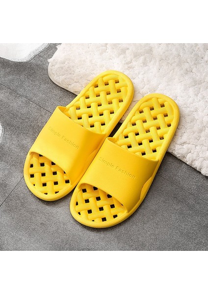 Banyo Kapalı Ev Su Sızdırmaz Sandalet Ev Ayakkabıları (Yurt Dışından)