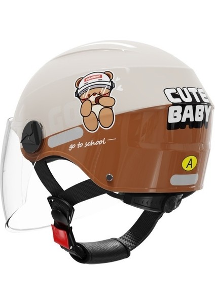 Çocuk Kaskı Yaz Güneş Koruması Bebek Yarım Kask (Yurt Dışından)
